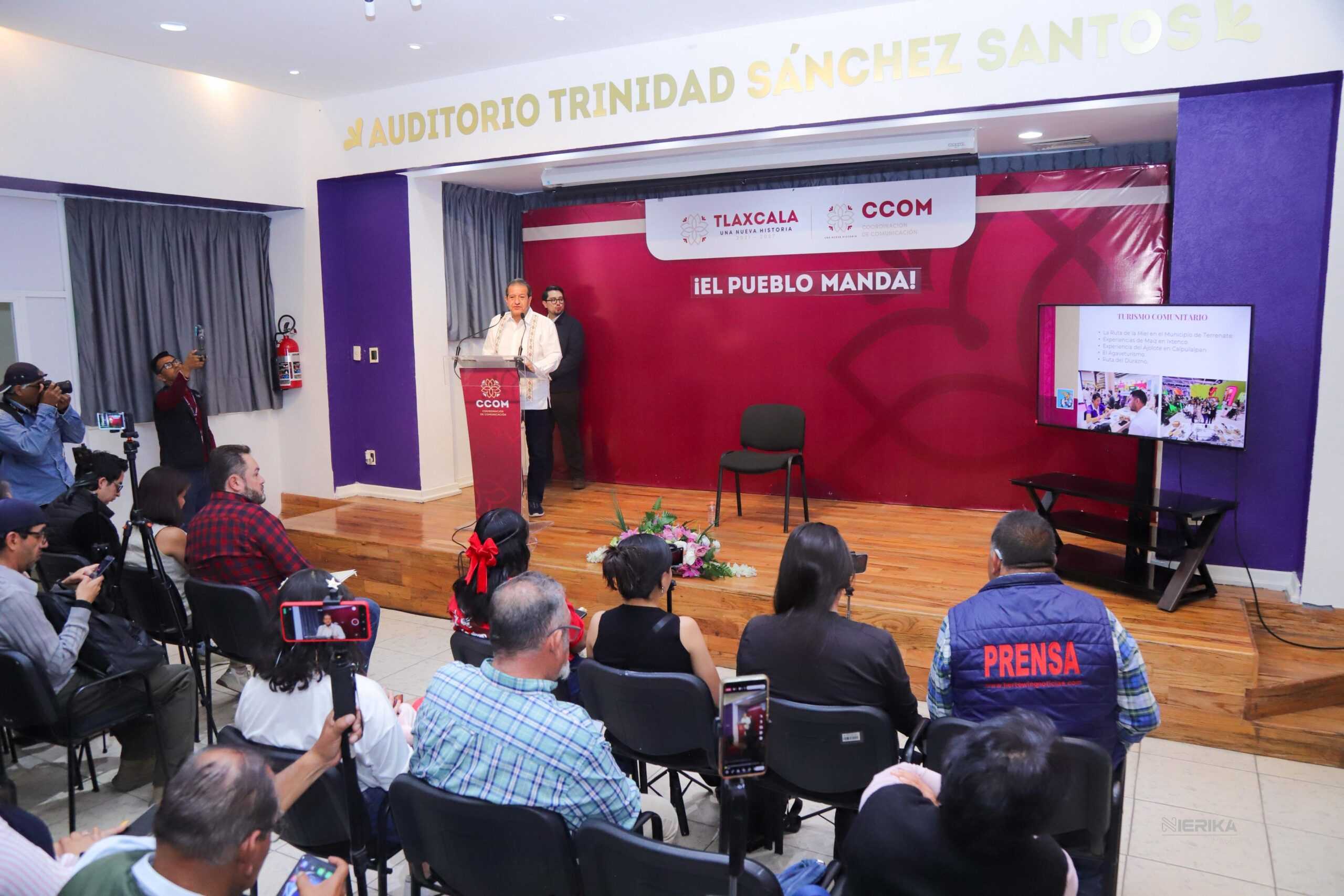 TLAXCALA RECIBE PRESEA NACIONAL AL MÉRITO TURÍSTICO POR SU CRECIMIENTO EN HOSPEDAJE.