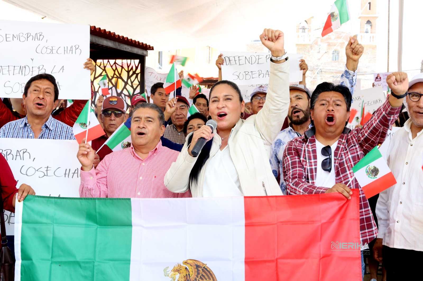 Encabeza Ana Lilia Rivera asamblea informativa en Zacatelco para seguir mensaje de la presidenta Sheinbaum