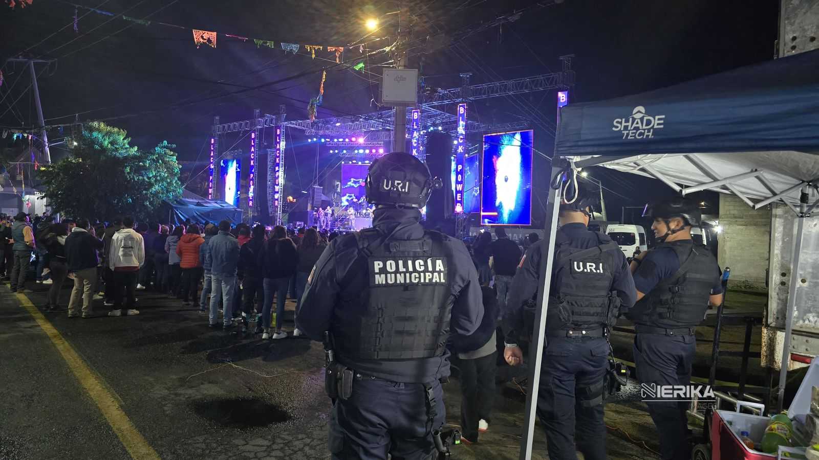 CON PRESENCIA Y TRABAJO COORDINADO SE MANTIENE LA PAZ Y EL ORDEN EN BAILES POPULARES