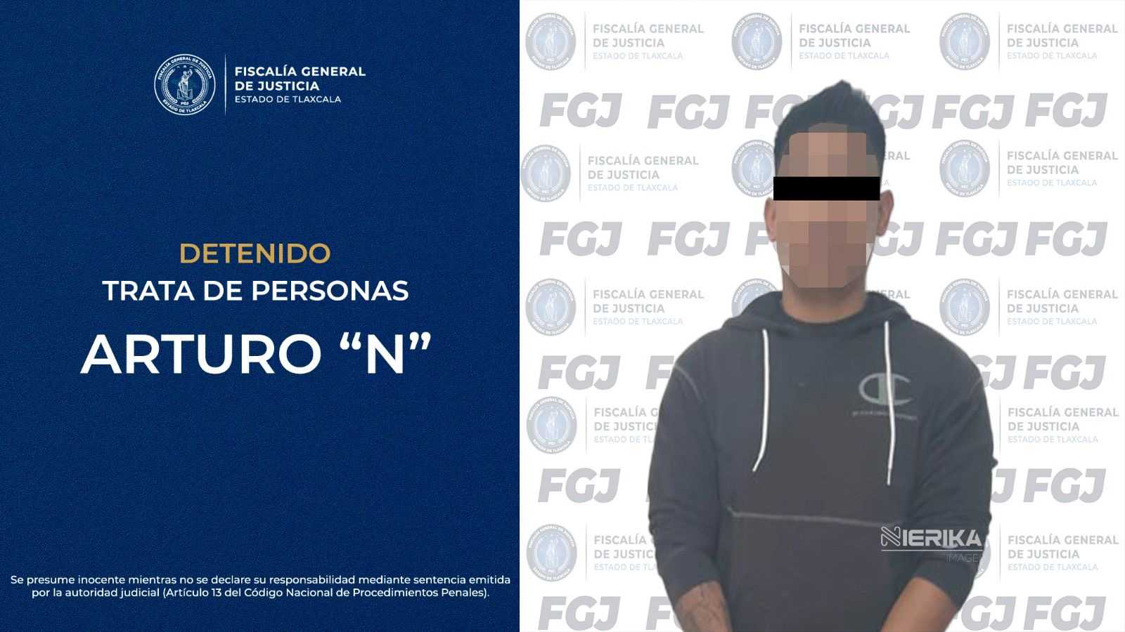 FGJE Y SSPC DETIENEN EN ACUAMANALA A PRESUNTO RESPONSABLE DE TRATA DE PERSONAS.