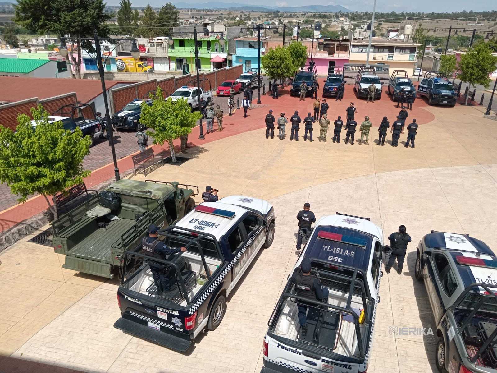 GOBIERNO ESTATAL REFUERZA SEGURIDAD EN ATLANGATEPEC CON OPERATIVO “CERO TOLERANCIA”.