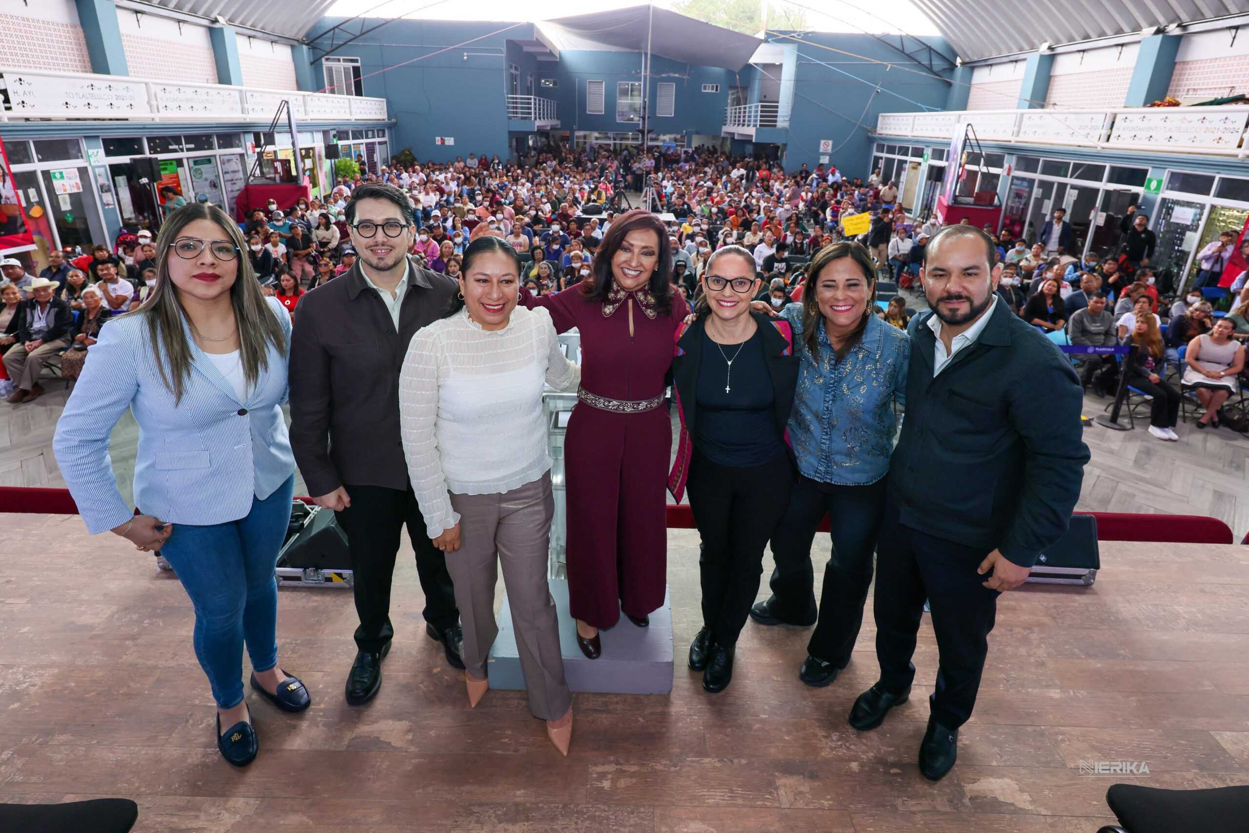 GOBIERNO DE LORENA CUÉLLAR IMPULSA A TLALTELULCO CON MÁS OBRAS, APOYOS SOCIALES Y 44 MDP EXTRA EN INFRAESTRUCTURA