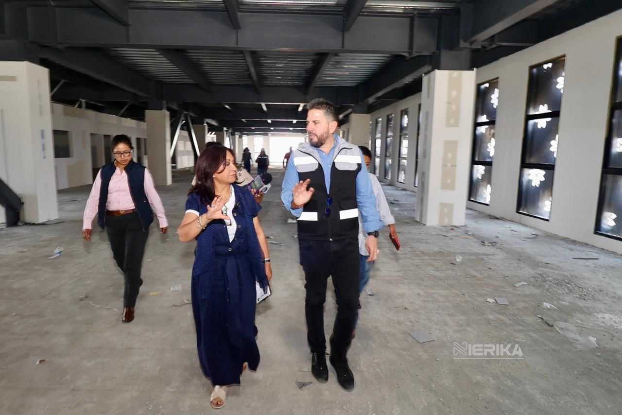 SUPERVISA GOBERNADORA ÚLTIMA ETAPA DE LA CIUDAD ADMINISTRATIVA.