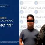 FGJE LOGRA DETENCIÓN DE UN HOMBRE POR HOMICIDIO CALIFICADO OCURRIDO EN TEPEYANCO.
