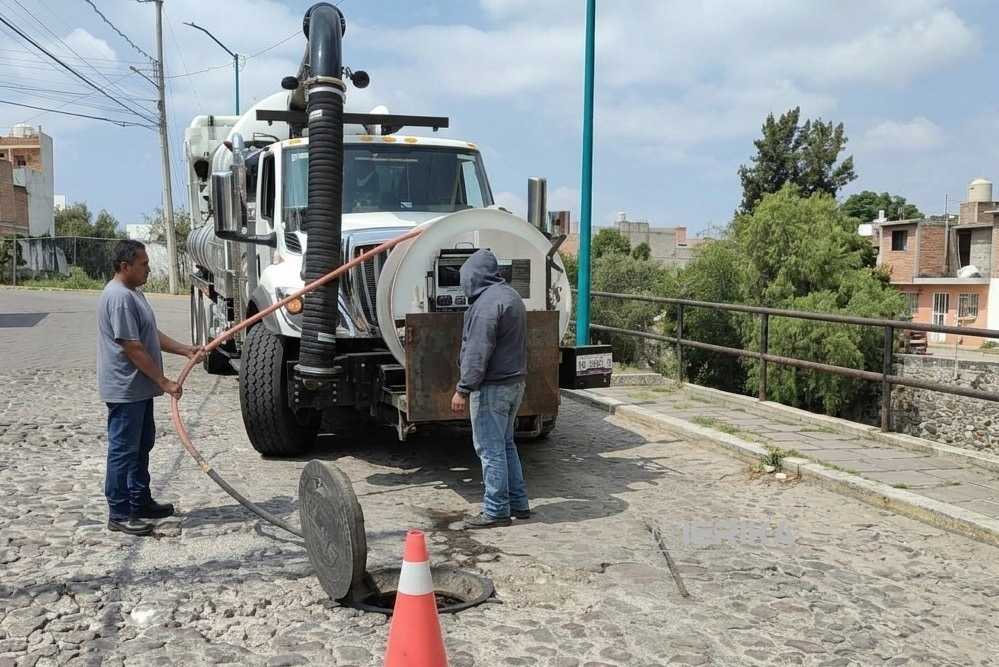 AYUNTAMIENTO DE TLAXCALA REFUERZA ACCIONES PREVENTIVAS ANTE TEMPORADA DE LLUVIAS CON CAMIÓN VACTOR
