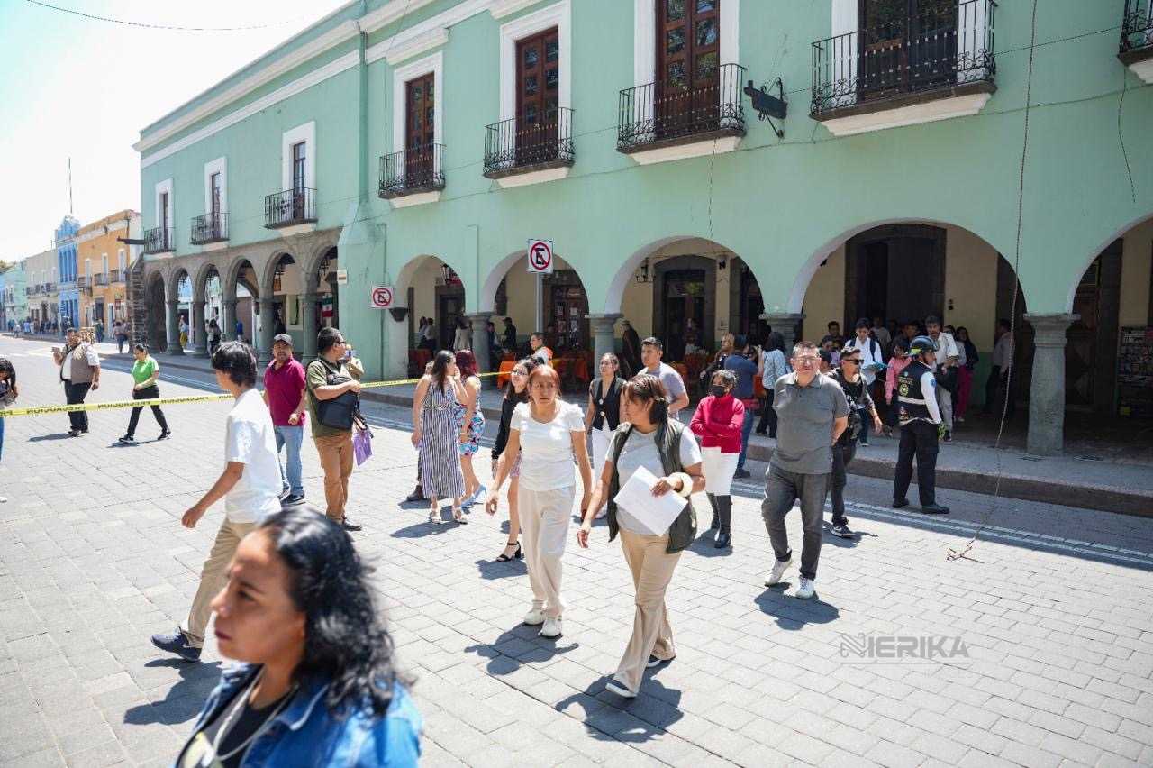 GOBIERNO DE ALFONSO SÁNCHEZ GARCÍA REALIZA EXITOSO SIMULACRO Y ASÍ SE SUMA AL LLAMADO NACIONAL