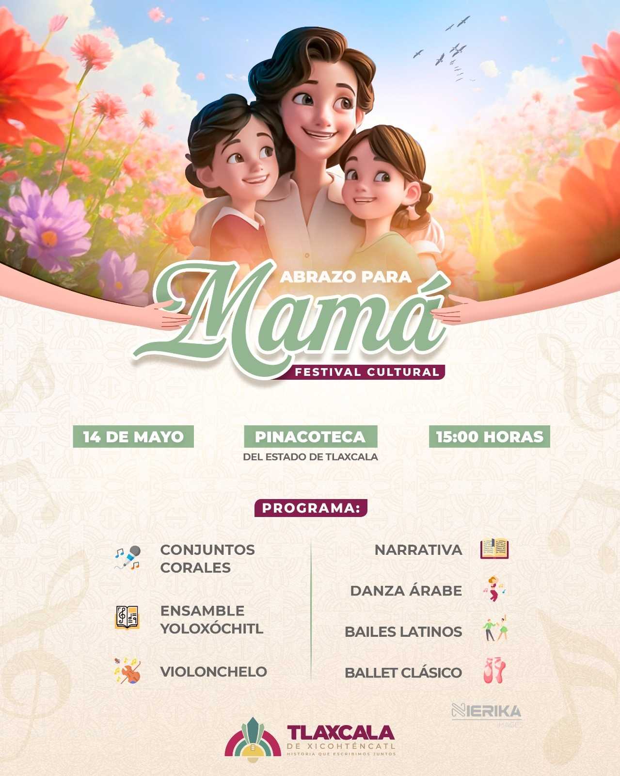 INVITA GOBIERNO CERCANO DE ALFONSO SÁNCHEZ GARCÍA AL FESTIVAL CULTURAL “ABRAZO PARA MAMÁ”