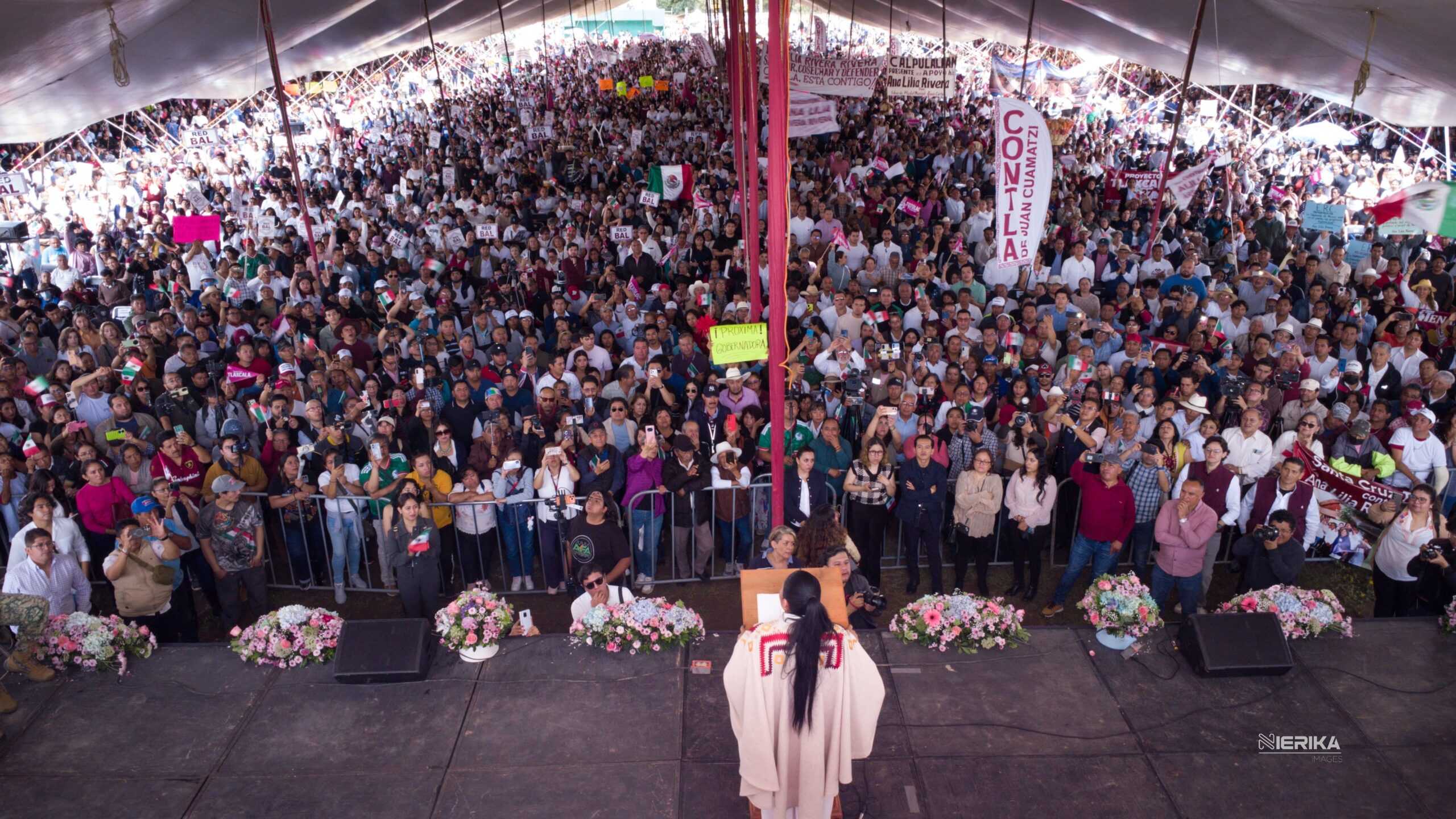 Ana Lilia Rivera llama a la unidad en Tlaxcala para fortalecer la transformación; legisladores respaldan su mensaje