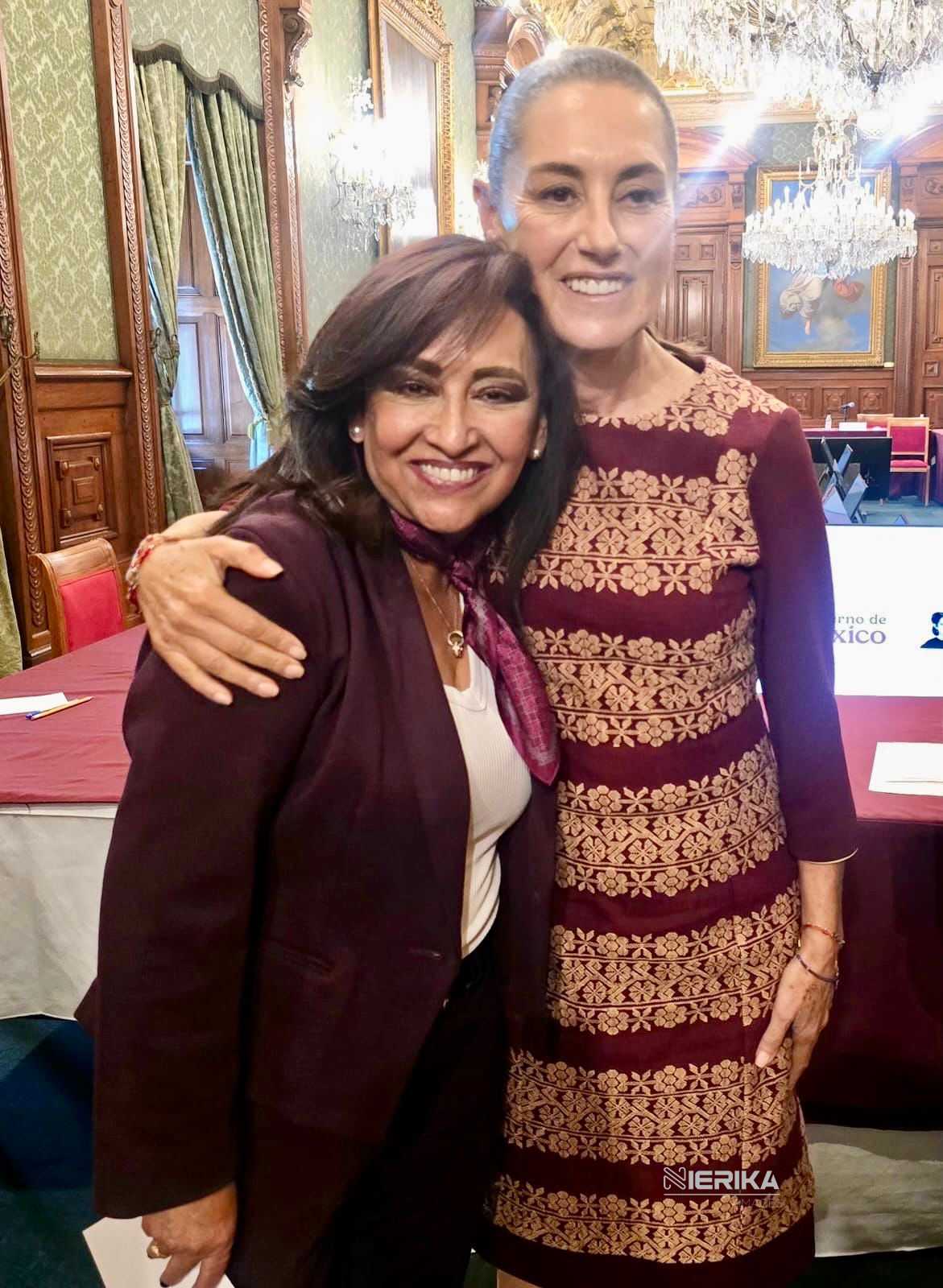 PARTICIPA LORENA CUÉLLAR EN REUNIÓN CON LA PRESIDENTA CLAUDIA SHEINBAUM PARA FORTALECER EL IMSS-BIENESTAR