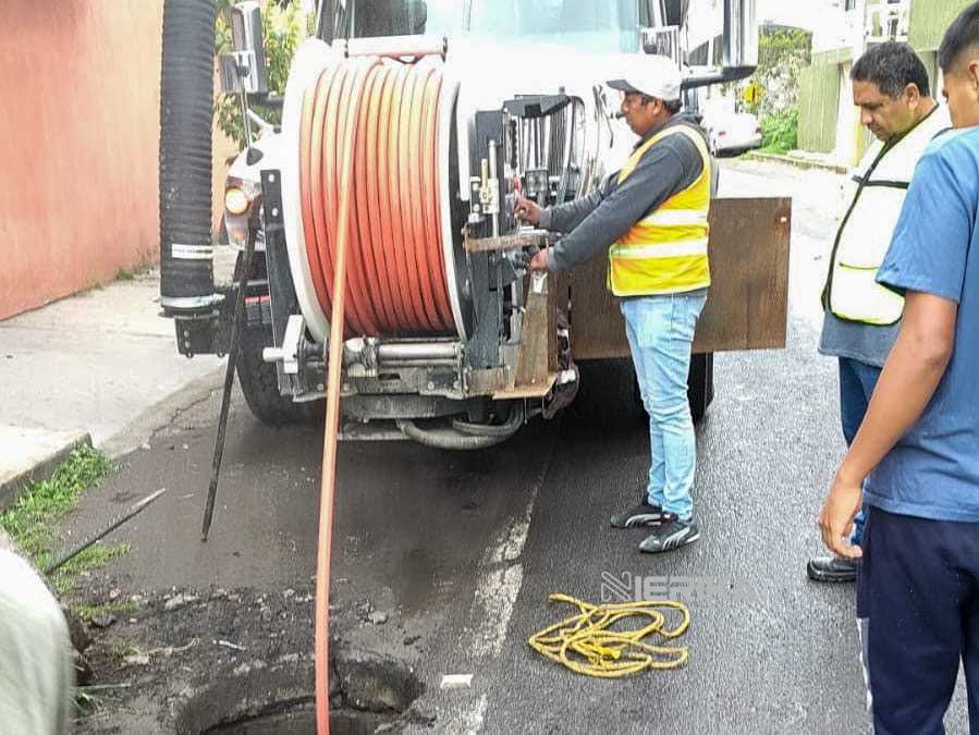 REFUERZA AYUNTAMIENTO DE TLAXCALA ACCIONES PREVENTIVAS PARA PROTEGER A FAMILIAS DE LA CALLE ZARAGOZA EN ACUITLAPILCO