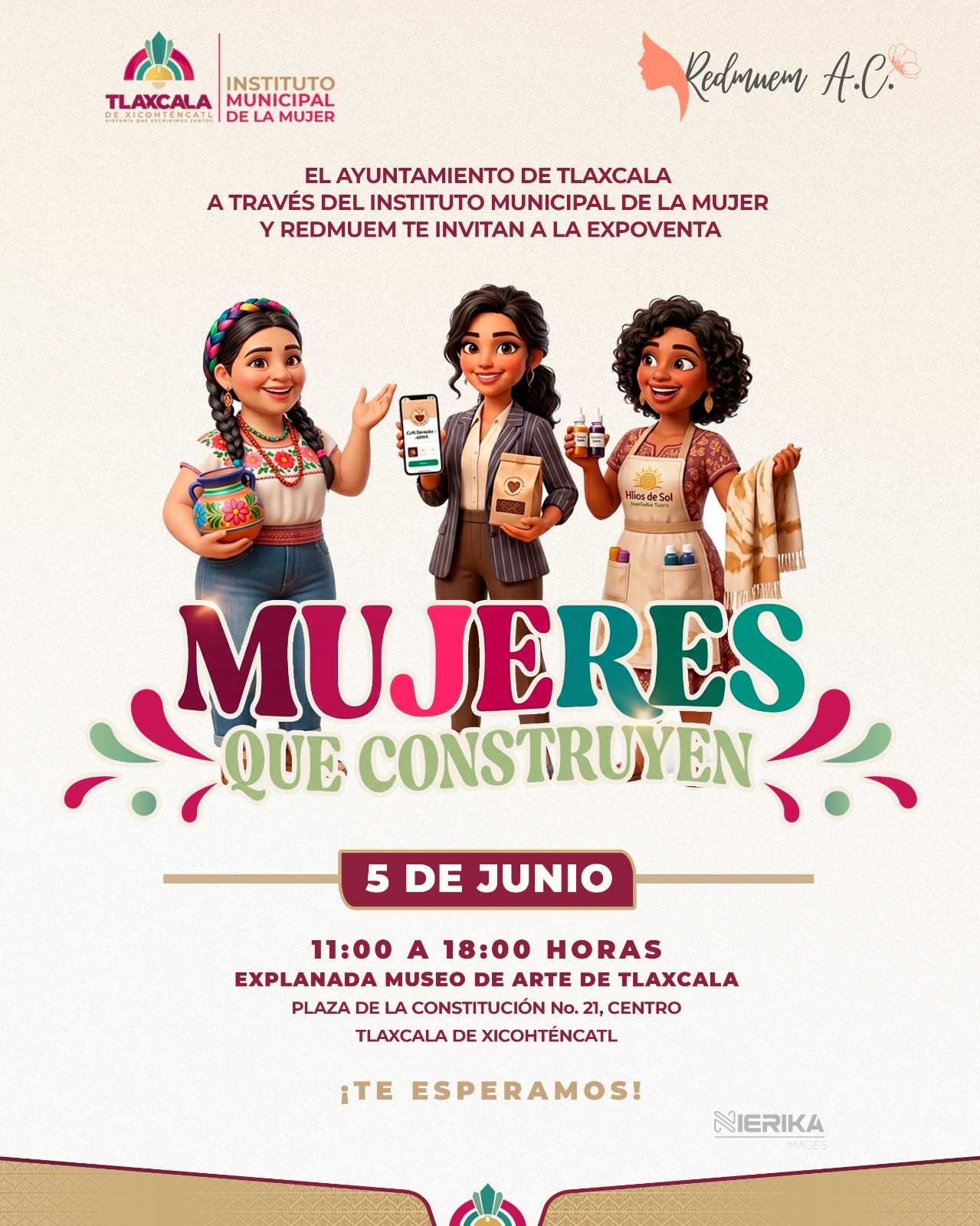 INVITA GOBIERNO MUNICIPAL DE TLAXCALA A EXPO VENTA PARA IMPULSAR EL EMPRENDIMIENTO DE LAS MUJERES