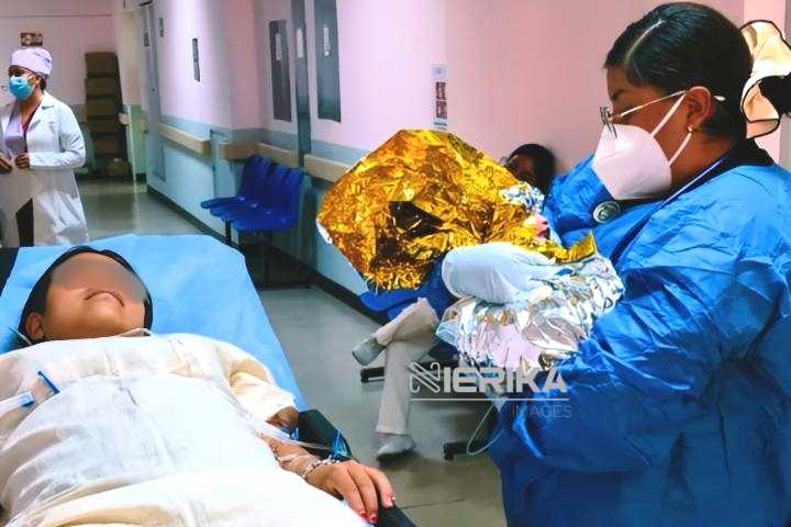 UNA NUEVA TLAXCALTECA LLEGÓ AL MUNDO GRACIAS A LA RÁPIDA ACCIÓN DE PARAMÉDICOS DE LA CAPITAL