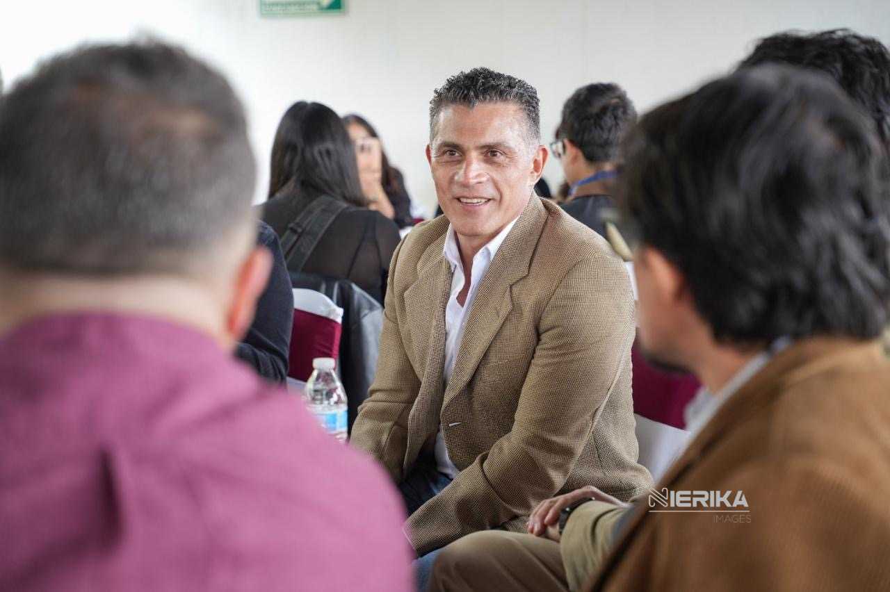Alfonso Sánchez García sostuvo un encuentro con representantes de diversos medios de comunicación
