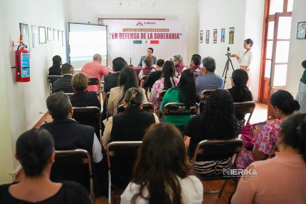 EXITOSO CICLO DE CONFERENCIAS ORGANIZADO POR EL AYUNTAMIENTO DE TLAXCALA FORTALECE EL DEBATE SOBRE LA SOBERANÍA