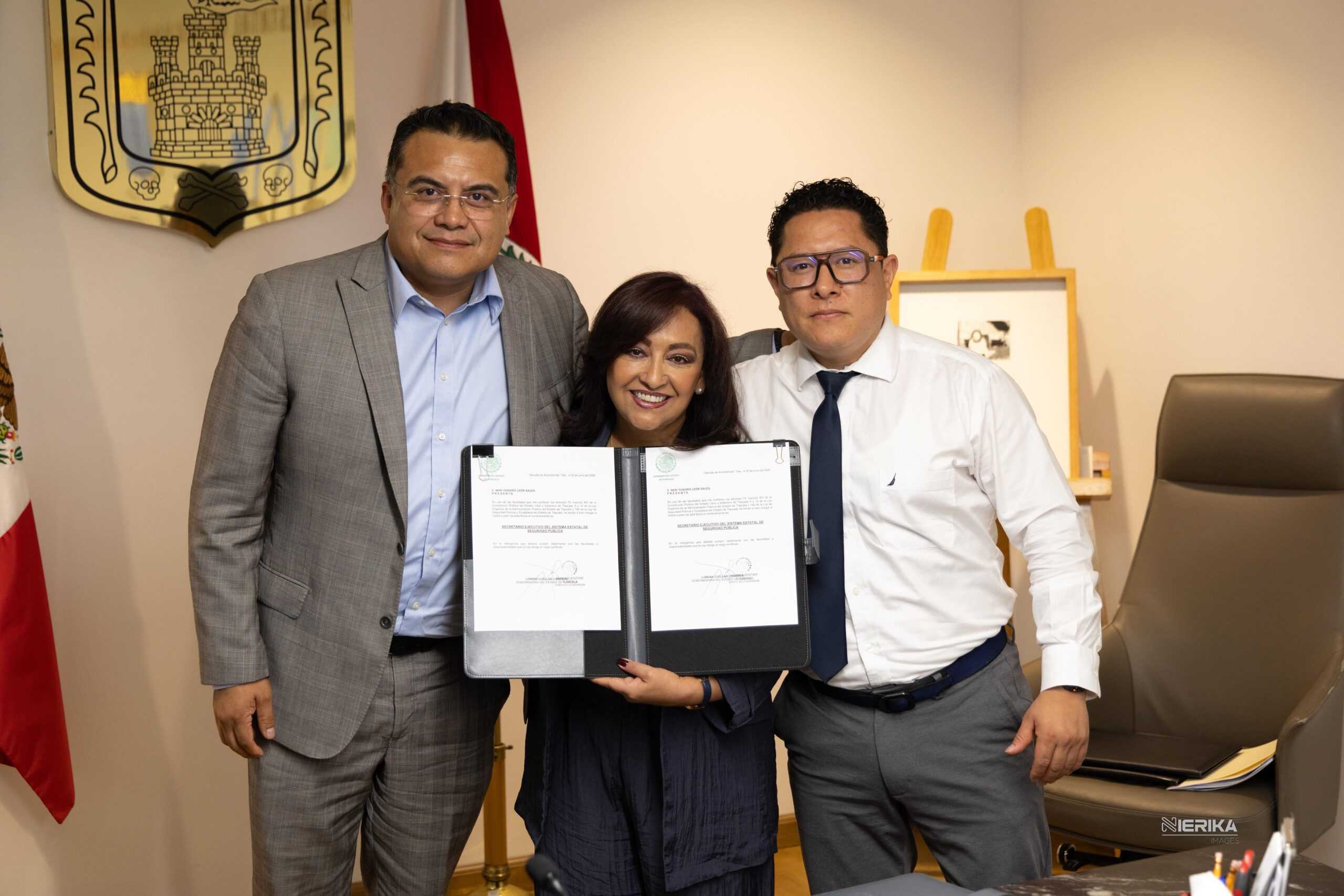 ASUME NERI TOSHIRO LA TITULARIDAD DEL SECRETARIADO EJECUTIVO DEL SISTEMA ESTATAL DE SEGURIDAD PÚBLICA DE TLAXCALA