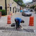 AYUNTAMIENTO DE TLAXCALA REALIZA JORNADA INTENSIVA DE REHABILITACIÓN DE REJILLAS PARA PREVENIR AFECTACIONES POR LLUVIA
