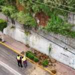 PROTECCIÓN CIVIL DE TLAXCALA ATIENDE REPORTE POR DESPRENDIMIENTO DE REVESTIMIENTO EN SAN ISIDRO