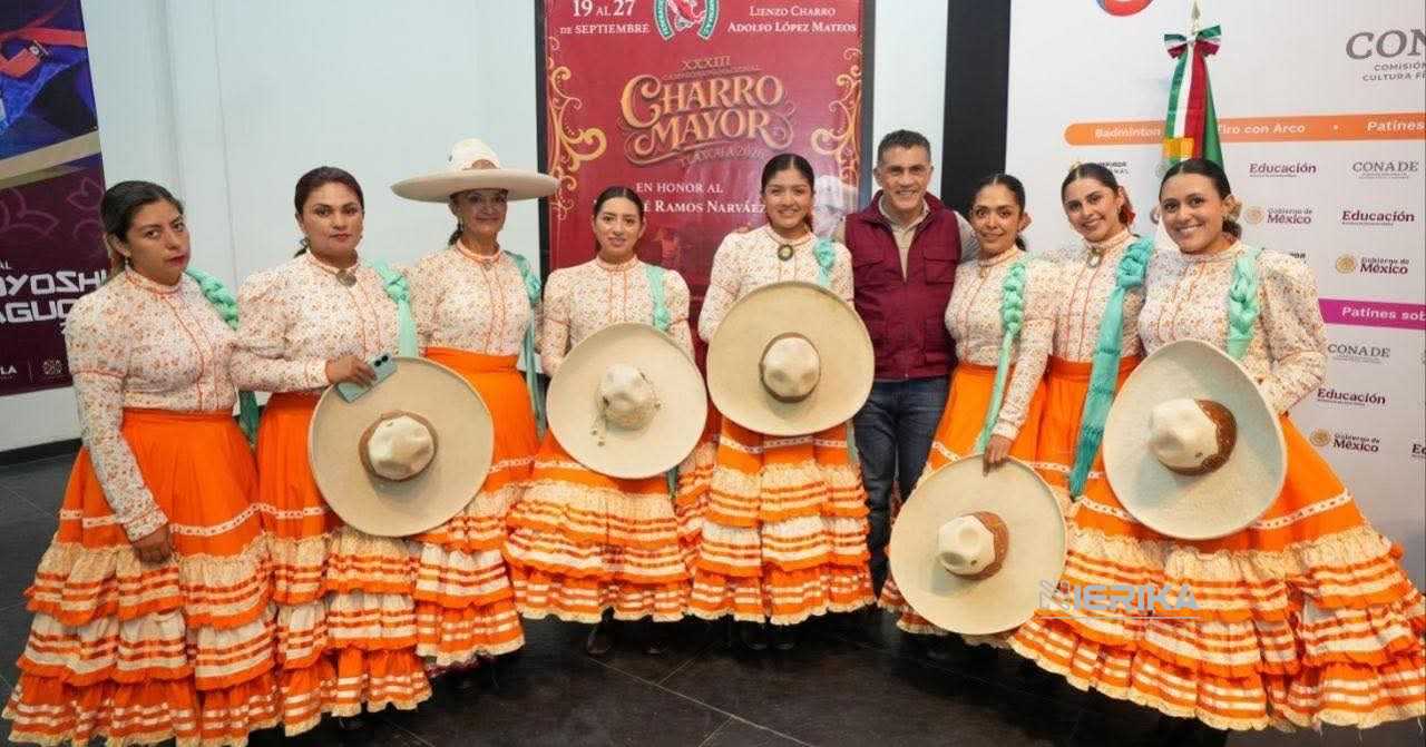 Alfonso Sánchez García asistió como invitado especial a la Ceremonia de Premiación y Entrega de Trofeos del Campeonato Estatal de Charros y Escaramuzas Tlaxcala 2026