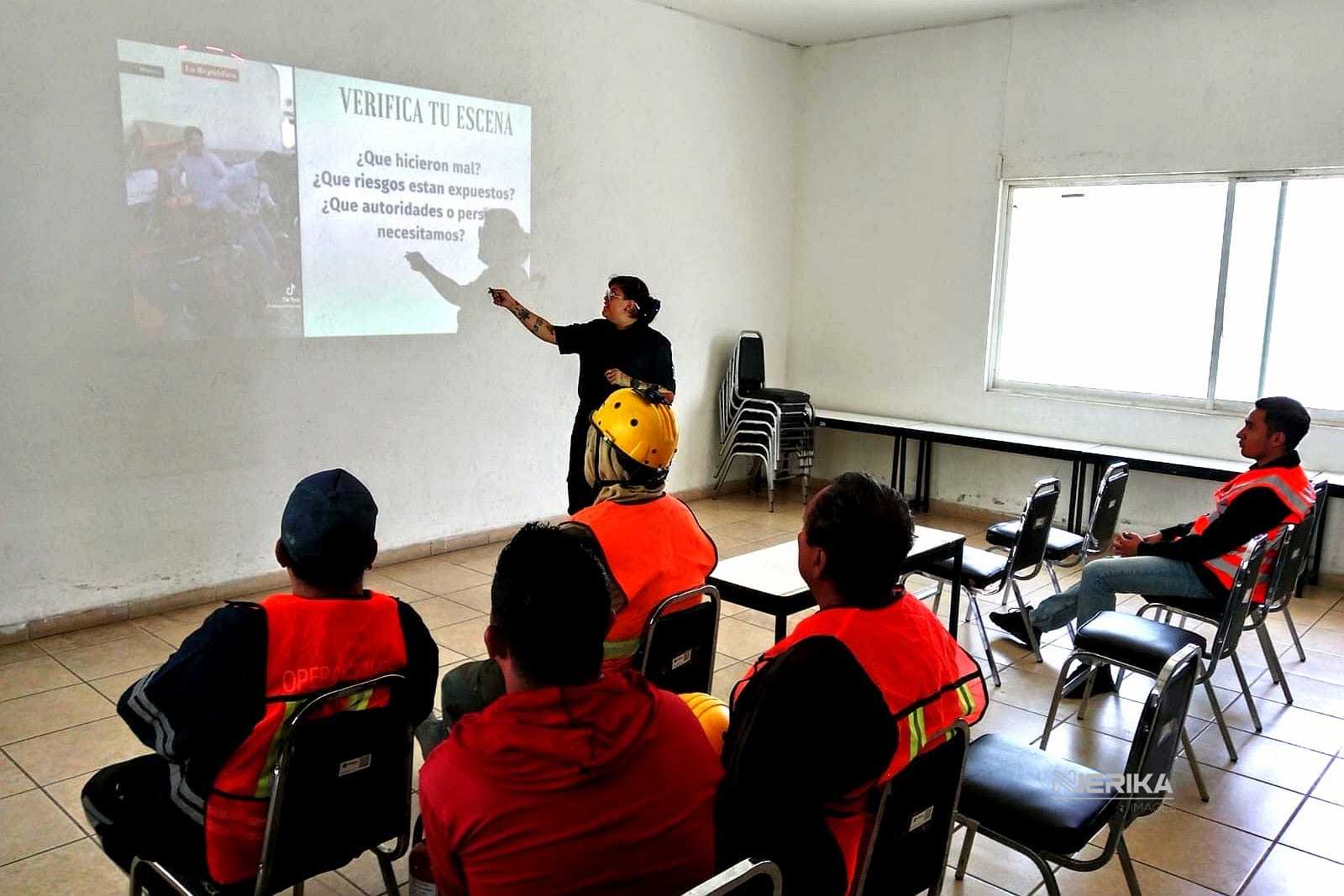 CAPACITA AYUNTAMIENTO DE TLAXCALA A LA CIUDADANÍA EN PRIMEROS AUXILIOS Y USO DE EXTINTORES