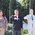 El presidente municipal de Tlaxcala, Carlos López Suárez, participó en la conmemoración por el 154 aniversario luctuoso de Benito Juárez García
