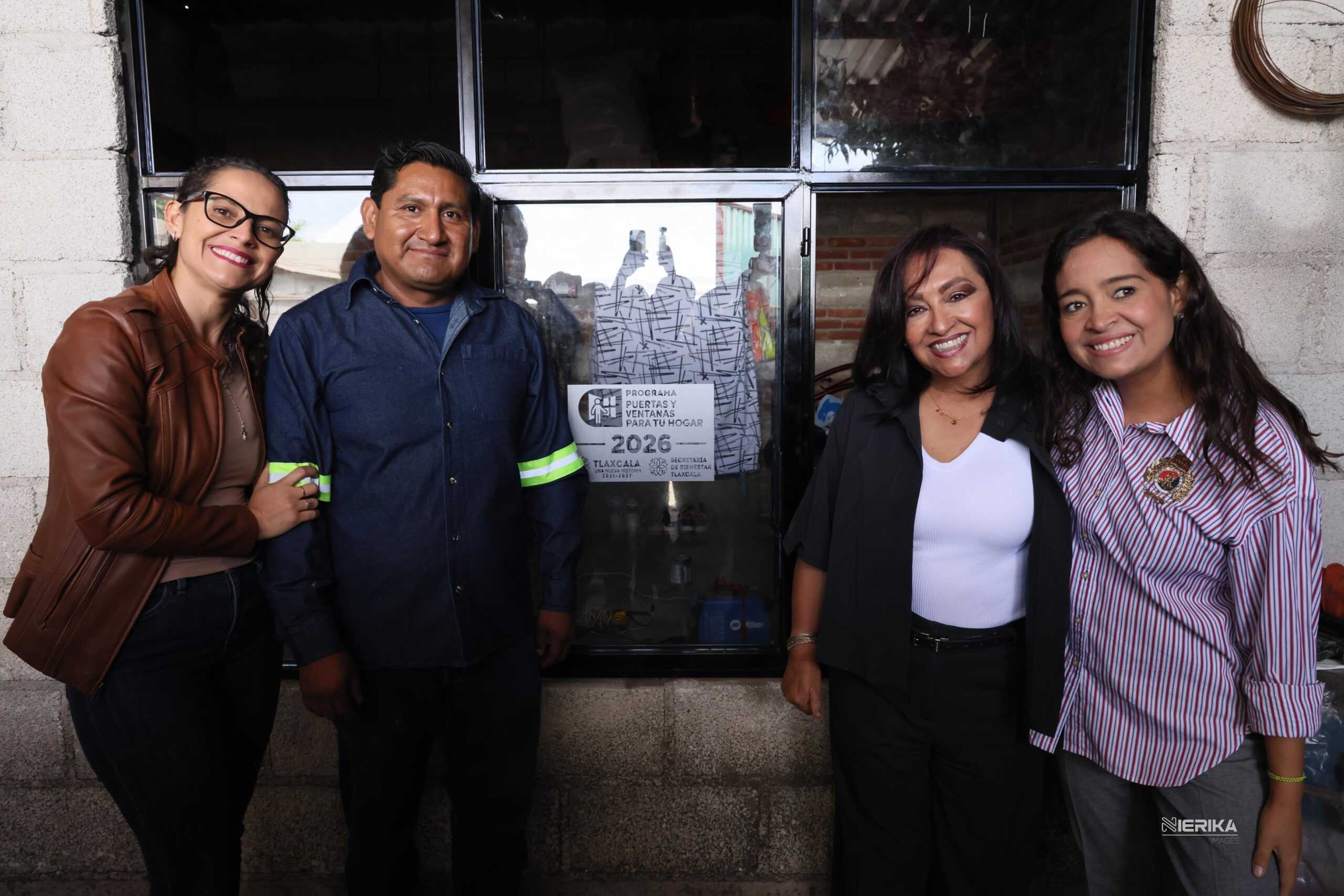 TRANSFORMA GOBIERNO LA VIDA DE LAS FAMILIAS CON EL PROGRAMA PUERTAS Y VENTANAS PARA TU HOGAR 2026