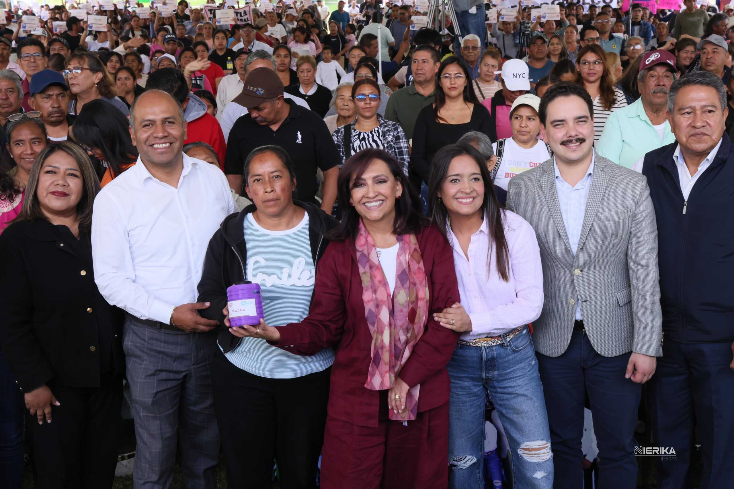GOBERNADORA ENCABEZA ENTREGA DE APOYOS DEL PROGRAMA “TINACOS PARA TU VIVIENDA” 2026.