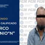 FGJE APREHENDE A PROBABLE RESPONSABLE DE HOMICIDIO MEDIANTE OPERATIVO DE INTELIGENCIA.