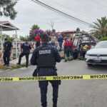 POLICÍA MUNICIPAL DE TLAXCALA RESGUARDA LA ZONA DE HOMBRE HALLADO SIN SIGNOS VITALES EN TLACOMULCO
