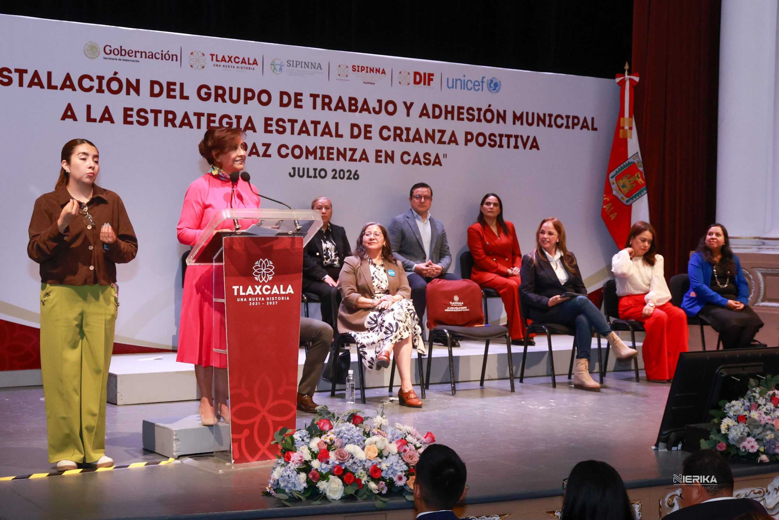 SE POSICIONA TLAXCALA COMO REFERENTE NACIONAL EN CRIANZA POSITIVA PARA PREVENIR LA VIOLENCIA EN LAS INFANCIAS