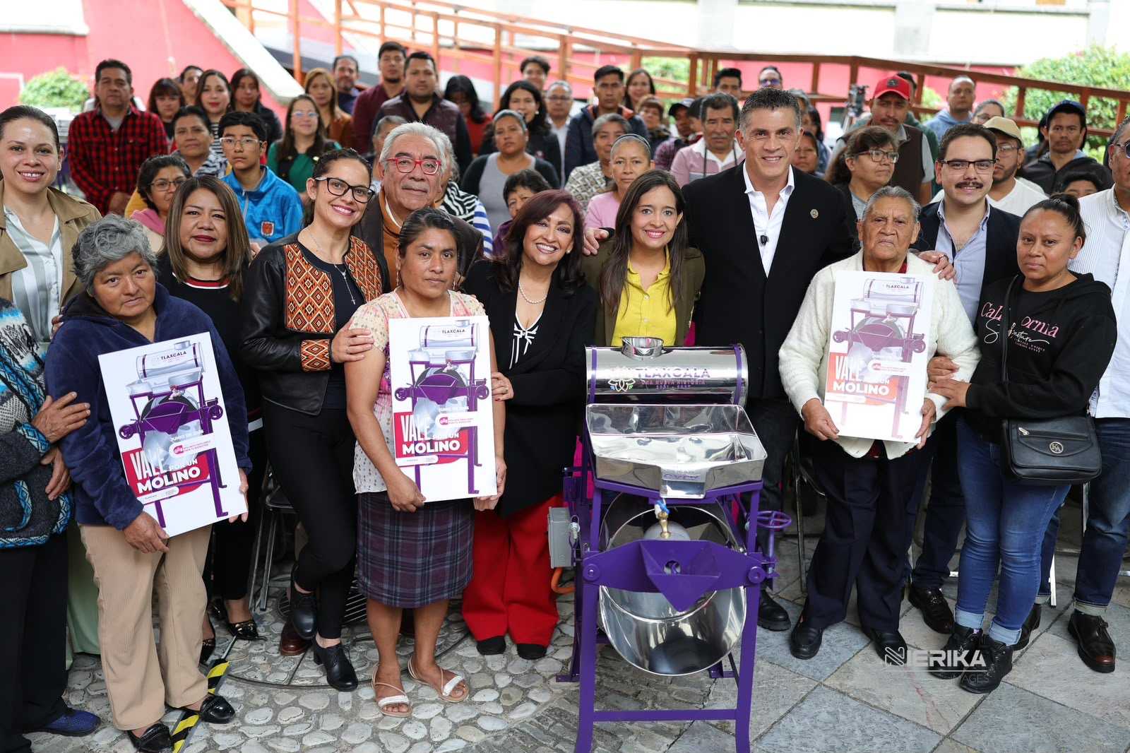 IMPULSA GOBERNADORA BIENESTAR CON LA ENTREGA DE 774 MOLINOS FAMILIARES
