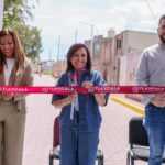 INAUGURA GOBERNADORA OBRAS QUE MEJORAN LA MOVILIDAD EN AXOCOMANITLA