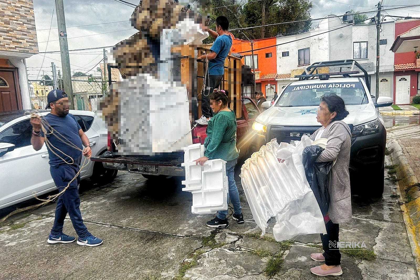 AYUNTAMIENTO DE TLAXCALA BRINDA ACOMPAÑAMIENTO A MUJER VÍCTIMA DE VIOLENCIA PARA RECUPERAR SUS PERTENENCIAS
