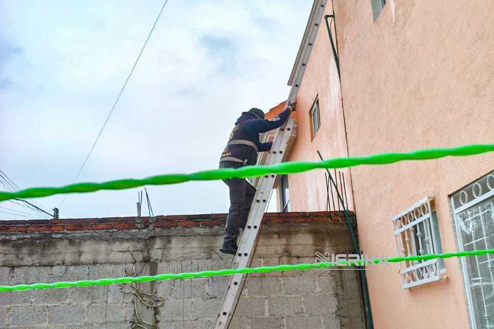 POLICÍA MUNICIPAL Y PROTECCIÓN CIVIL DE TLAXCALA ATENDIERON REPORTE DURANTE TORMENTA CON SALDO BLANCO