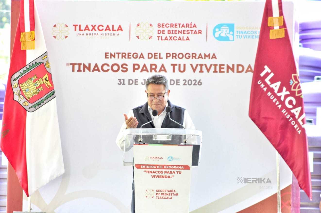 200 FAMILIAS DE TLAXCALA CAPITAL FORTALECEN EL ABASTO DE AGUA CON TINACOS GRACIAS A GESTIÓN DE ALFONSO SÁNCHEZ: PRESIDENTE DE TLAXCALA