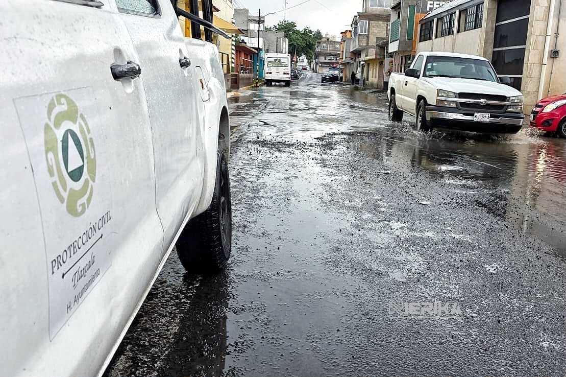 INFRAESTRUCTURA PLUVIAL DE TLAXCALA RESPONDE DE MANERA EFICIENTE ANTE LAS LLUVIAS REGISTRADAS