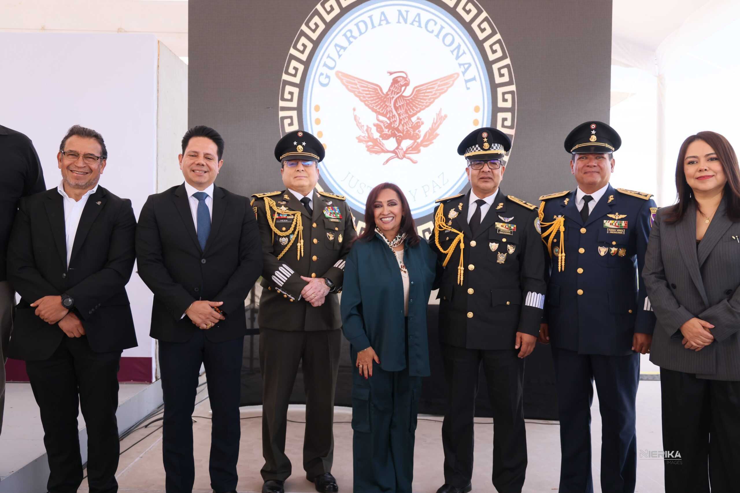 RECONOCE GOBERNADORA A LA GUARDIA NACIONAL EN SU SÉPTIMO ANIVERSARIO POR FORTALECER LA PAZ EN TLAXCALA