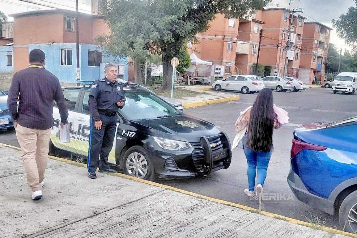 JUZGADO Y POLICÍA MUNICIPAL DE TLAXCALA BRINDAN ACOMPAÑAMIENTO PARA LA RESTITUCIÓN DE UNA NIÑA A SU MADRE