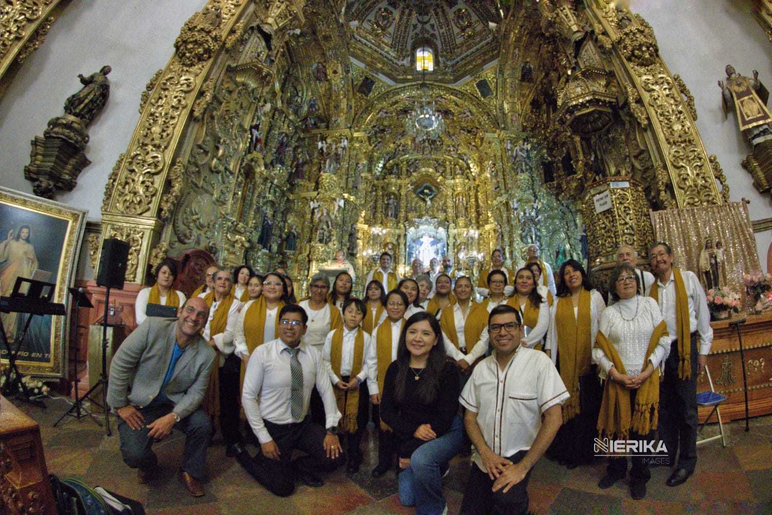 EL CORO DE LA CIUDAD DE TLAXCALA INAUGURA CON ÉXITO LA TEMPORADA CORAL DE VERANO EN LA BASÍLICA DE OCOTLÁN