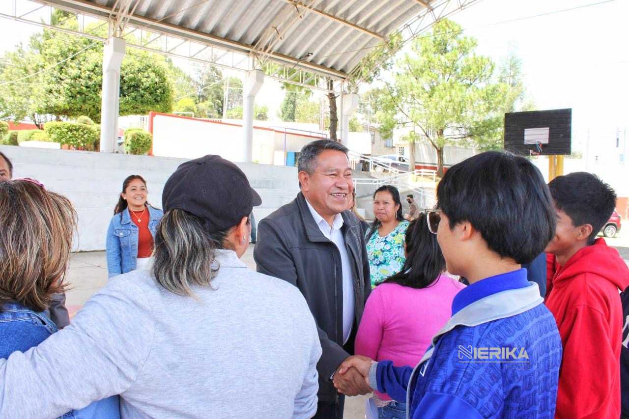 AYUNTAMIENTO DE TLAXCALA FORTALECE LAS HERRAMIENTAS EDUCATIVAS EN LA TELESECUNDARIA “21 DE MARZO” DE SAN LUCAS CUAUHTELULPAN