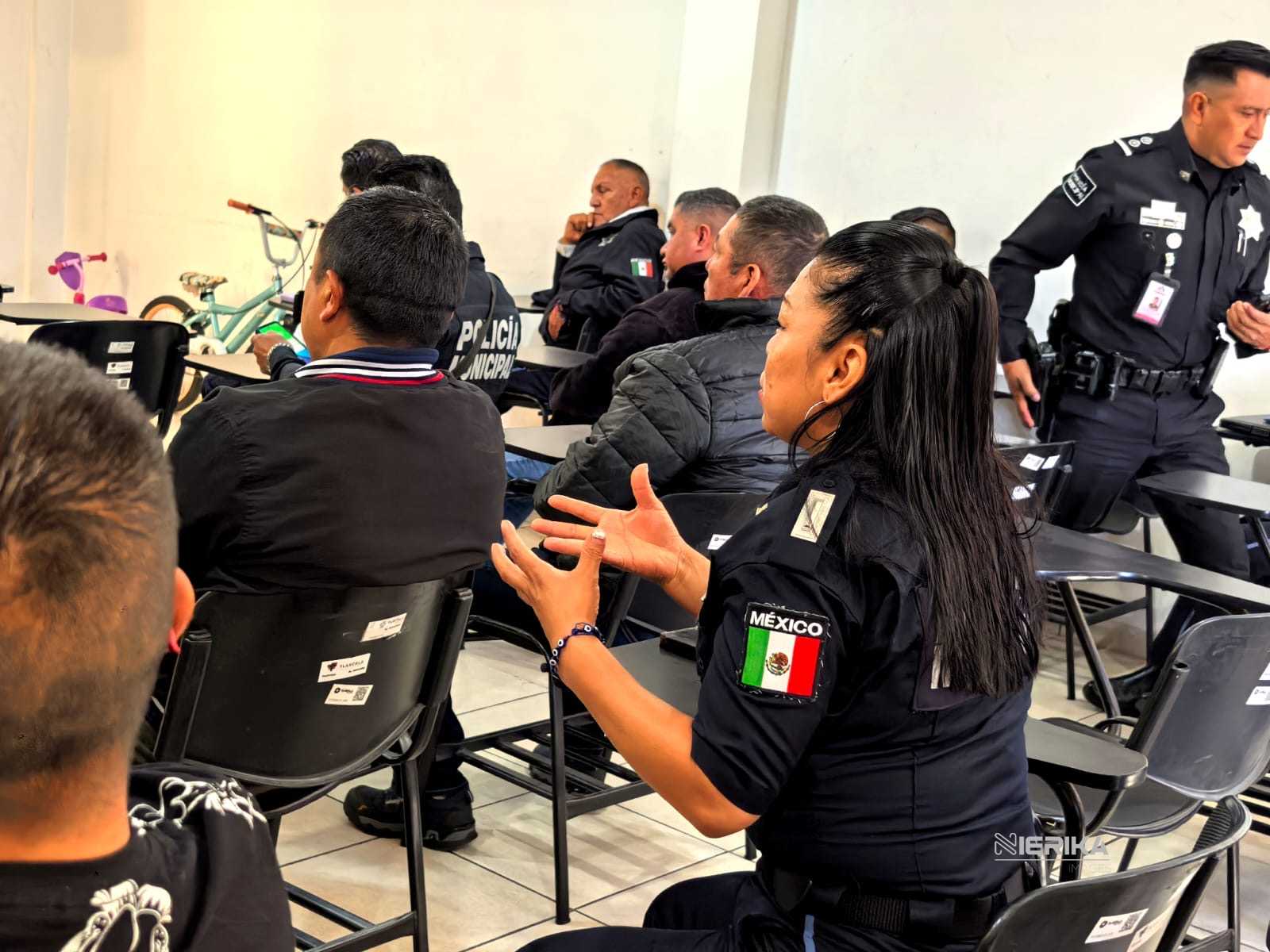 RECIBEN POLICÍAS DE LA CAPITAL CAPACITACIÓN PARA CONSOLIDAR UNA ATENCIÓN CIUDADANA CON TRANSPARENCIA Y PROFESIONALISMO