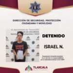 POLICÍA MUNICIPAL DE TLAXCALA CAPTURA Y PONE A DISPOSICIÓN DE LA FISCALÍA A PRESUNTO LADRÓN