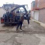 Brigadas de “Más Territorio” mantienen panteón, podan en Basílica de Ocotlán y bachean en Miraflores