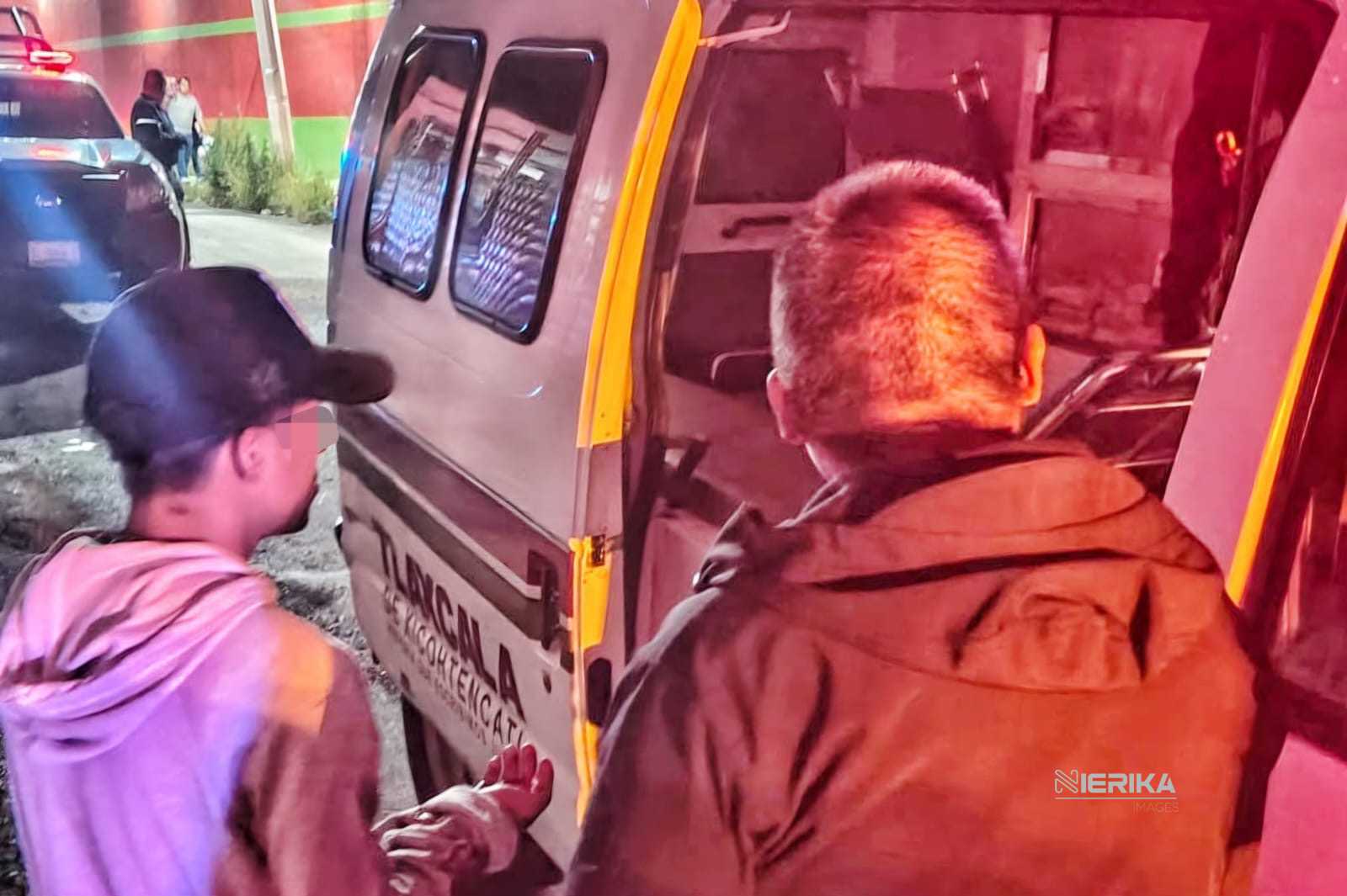 ELEMENTOS POLICIALES Y DE PROTECCIÓN CIVIL DE LA CAPITAL BRINDARON ATENCIÓN INMEDIATA A JOVEN AGREDIDO CON ARMA BLANCA