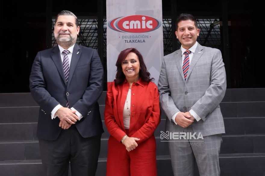 Gobierno estatal y CMIC suman esfuerzos para impulsar más obra en Tlaxcala