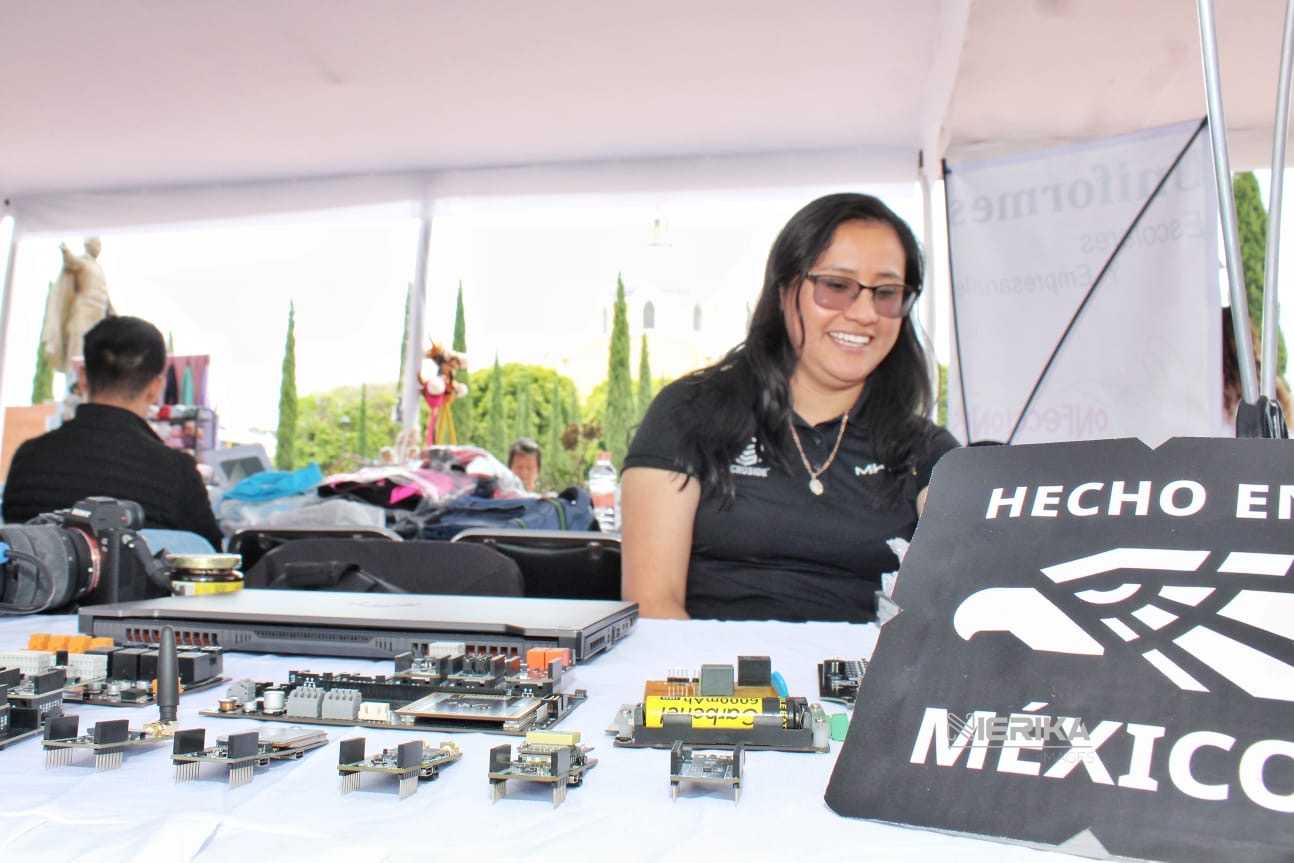 EXPO-VENTA “HECHO EN MÉXICO” ACERCA NUEVOS MERCADOS A MUJERES EMPRENDEDORAS RESPALDADAS POR EL AYUNTAMIENTO DE TLAXCALA