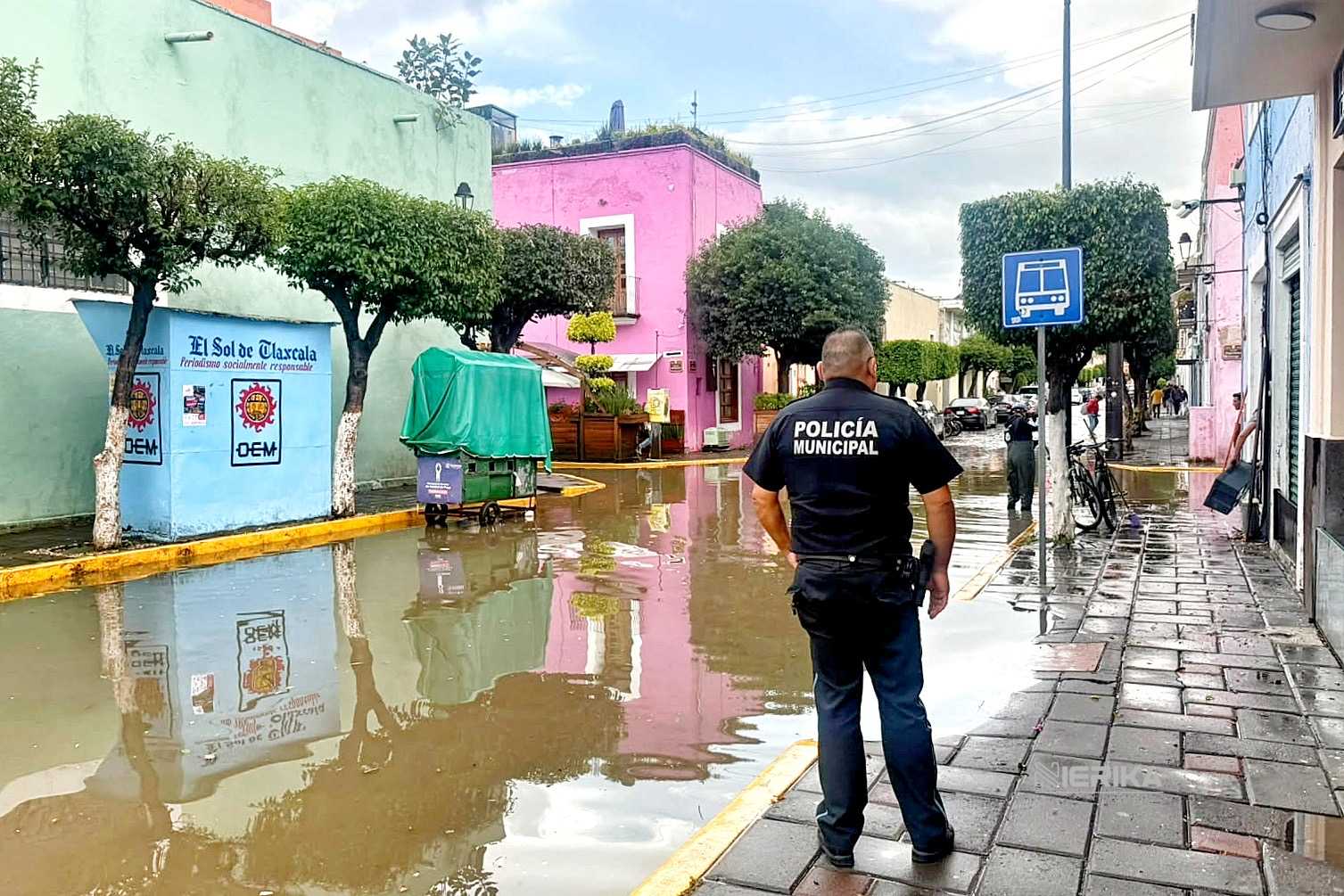 AYUNTAMIENTO DE TLAXCALA ACTIVA BRIGADAS DE ATENCIÓN ANTE LLUVIAS Y MANTIENE VIALIDADES SEGURAS