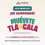 SUSPENDE AYUNTAMIENTO “MUÉVETE TLAXCALA” ESTE DOMINGO PARA DAR PASO AL CIRCUITO RUNNING “UNA POSTAL EN MOVIMIENTO” 5K Y 10K