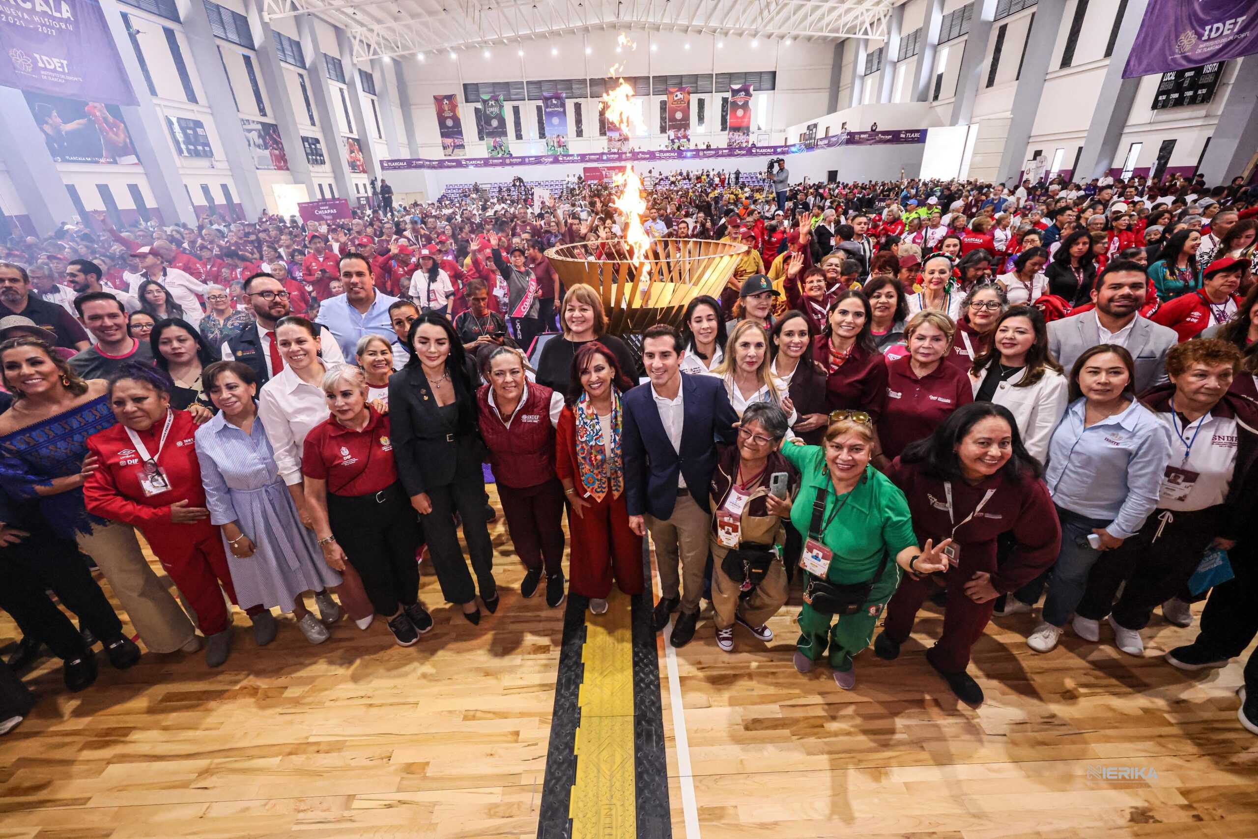 TLAXCALA SEDE DE LA SEXTA EDICIÓN DE LAS OLIMPIADAS DE ORO, ENCUENTRO QUE REÚNE A PERSONAS MAYORES DE TODO EL PAÍS
