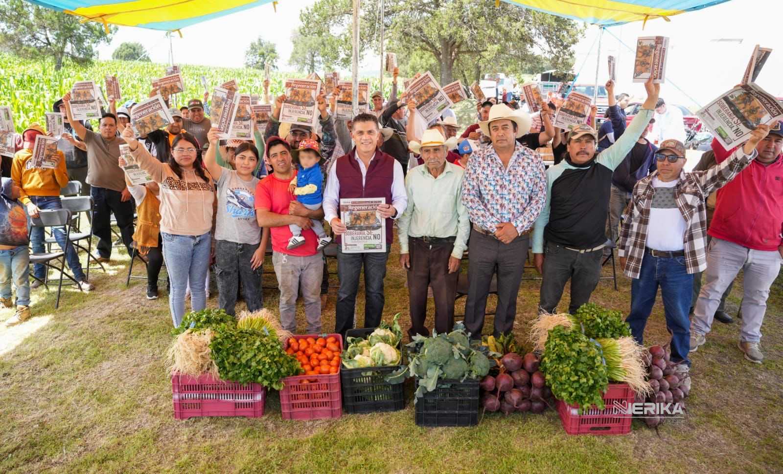 Productores fortalecen el avance de Alfonso Sánchez rumbo a la coordinación estatal de la Transformación