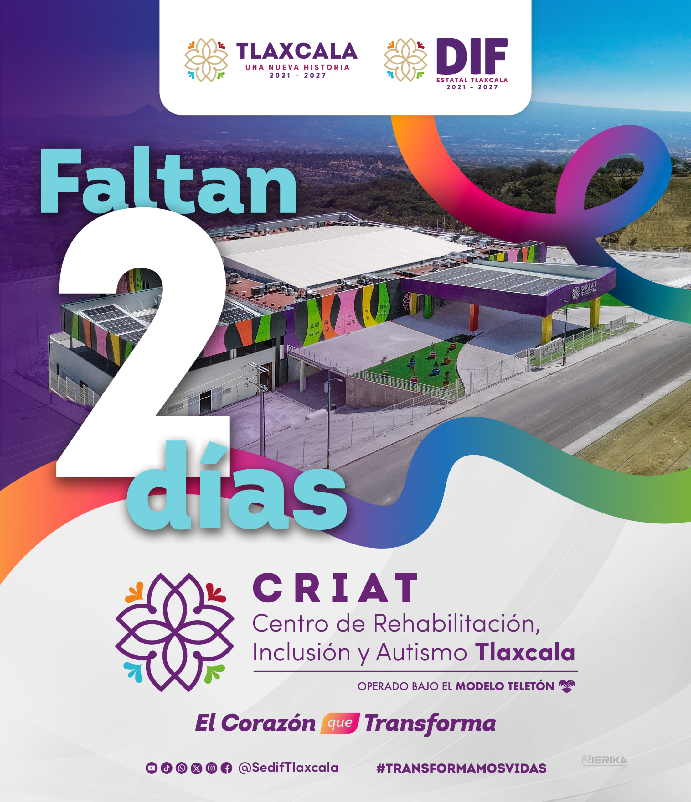 ¡En 2️⃣ días abrimos las puertas a una nueva esperanza! 💜
